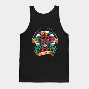 Mardi Gras Tattoo Tank Top